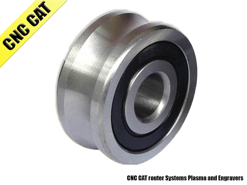 U Groove bearing roller guide 13 4 7mm